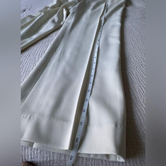 🪸 Sézane 🪸 Giacomo Trousers Ecru Size 2 - Picture 4 of 16